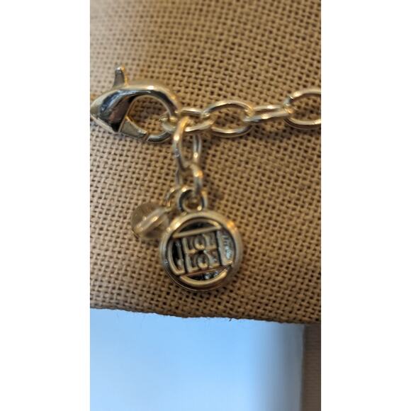 Dana Buchman Silver Tone Multi Chain Beaded Station Necklace NWOT - Picture 5 of 7